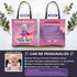 Personalized Supergirl Baby Tote Bag – Funny Superhero Gift for Mom with Custom Photo & Name